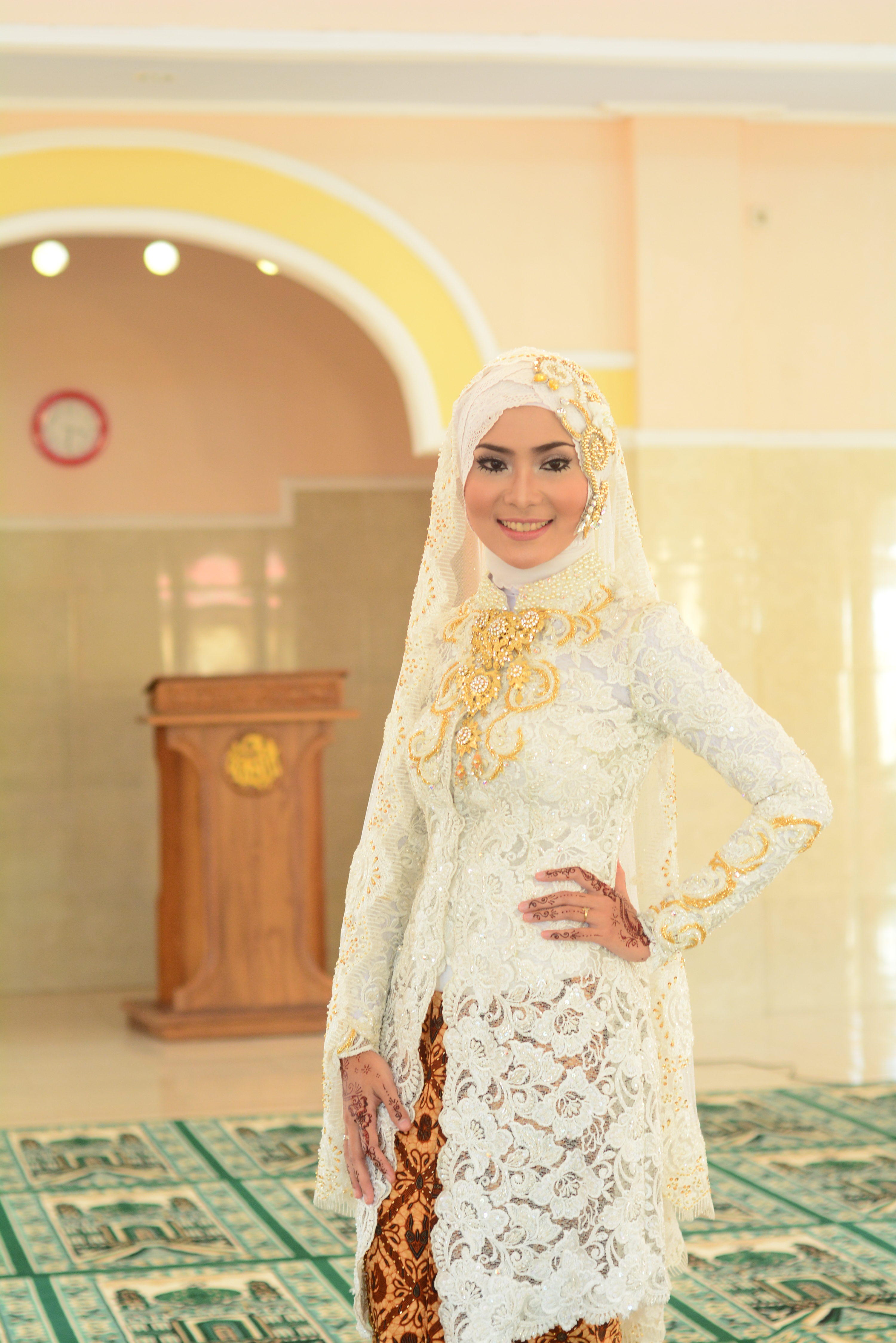 Model Baju Kebaya Akad Nikah Hijab Lifestyle Wanita